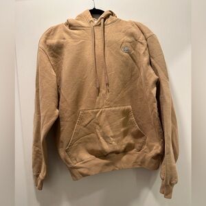 Champion Tan Sweatshirt Relaxed Fit Cotton-Blend